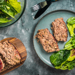 Keto Bbq Cheeseburger Meatloaf