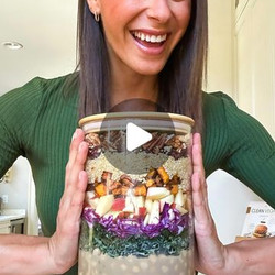 Cranberry Quinoa Layered Salad