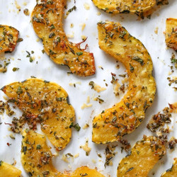 Roasted Delicata Squash Recipe With Parmesan
