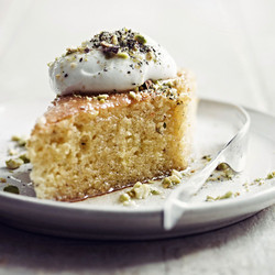 Soaked Pistachio &amp; Citrus Cake