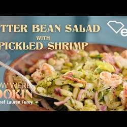 Pickled Shrimp And Butterbean Salad