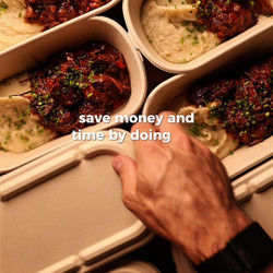 Red Wine Braised Beef With Browned Butter Parmesan Potatoes