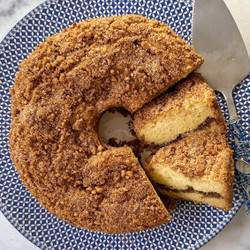 Gluten-Free Sour Cream Coffee Cake