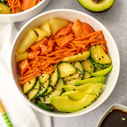 Smoked Salmon Bowls