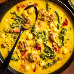 Creamy Tuscan Chickpea Soup