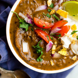 Instant Pot Black Bean And Butternut Squash Soup