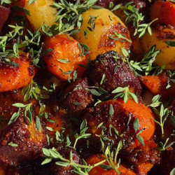 Roasted Carrots &amp; Whipped Feta