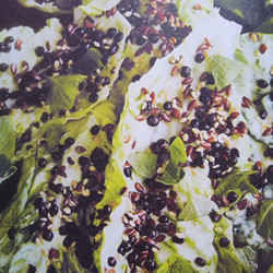 Red Gem Salad With Green Curry Goddess And Crispy Lentils