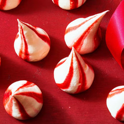Peppermint Meringues