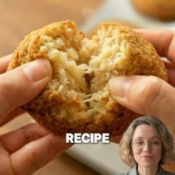 Cottage Cheese Muffins With Cinnamon