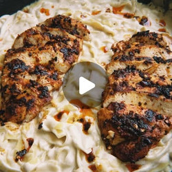 Grilled Tofu Alfredo