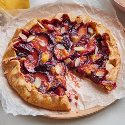 Plum And Marzipan Galette