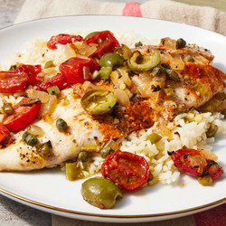 Veracruz-style Red Snapper