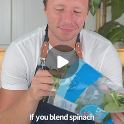 High Protein Spinach Wrap