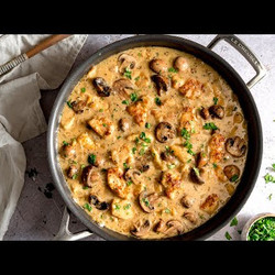 Creamy Chicken And Mushroom Casserole