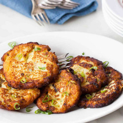 Turnip And Potato Patties