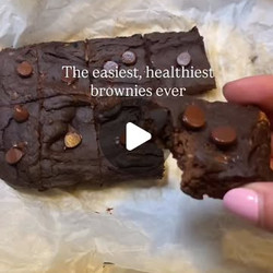 Pumpkin Protein Brownies