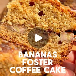 Bananas Foster Coffee Cake