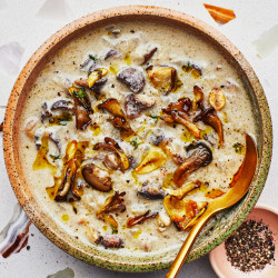 Vegan Cream Of Mushroom Soup
