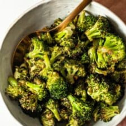 Roasted Garlic Lemon Broccoli