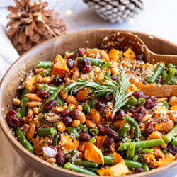 Healthy Vegan Christmas Salad
