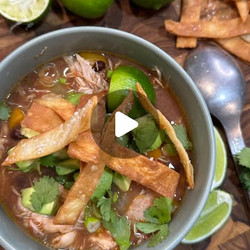 Slow Cooker Chicken Tortilla Soup