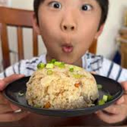 Rice Cooker Beef Mandu Rice