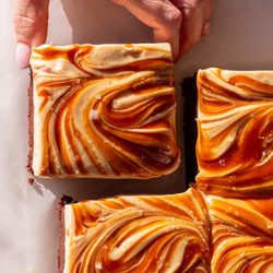 Sea Salt Caramel Brownies