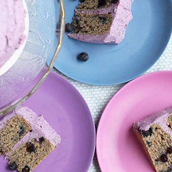 Blueberry Smash Cake (first Birthday Cake)