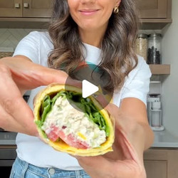 Egg Feta Wrap