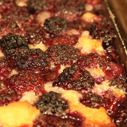 Traditional Blackberry Cobbler