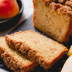 Caramelized Pear Quick Bread