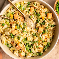 Creamy, Cheesy Pasta Salad