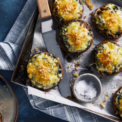Cheesy Stuffed Mushrooms