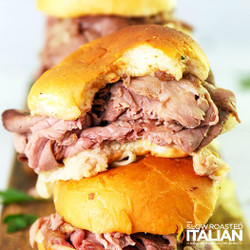 French Dip Sliders