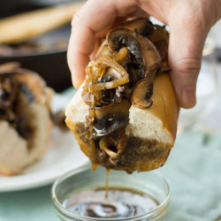 Vegan French Dip Sandwiches