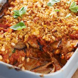 Aubergine Parmigiana