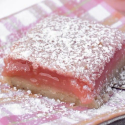 Hibiscus Lemon Bars