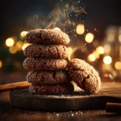 Ginger Molasses Christmas Cookies