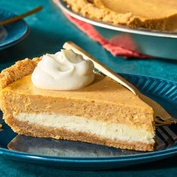 Double-layer Pumpkin Cheesecake