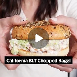 California Blt-style Chopped Bagel