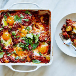Indian-Spiced Tomato and Egg Casserole - NYT