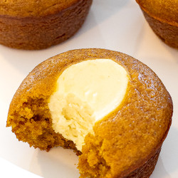 Pumpkin Cream Cheese Muffins