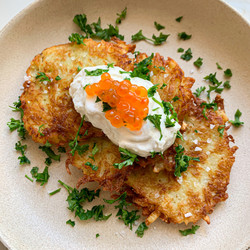 Crispy Gluten Free Latkes