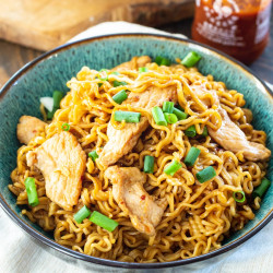 Spicy Pork Ramen Noodles