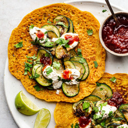 Red Lentil Pancakes