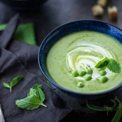 Potage St. Germain {minted Pea And Lettuce Soup}