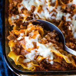 Hamburger Noodle Casserole