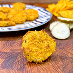 Cool Ranch Crusted Pickle Chips