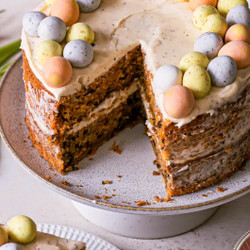 Carrot Cake With Brown Butter Cream Cheese Frosting